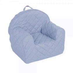 Klups Fotoliu pentru copii Klups Star Jeans din bumbac matlasat, 50x35x45 cm (00085251)