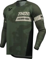 Thor Tricou atv cross Thor Launchmode Bleach, culoare verde army, marime L (29108396PE)