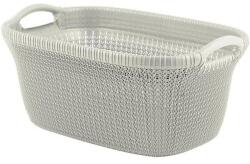 Curver Cos de rufe Curver Knit 40L crem, cu manere ergonomice (2211274)