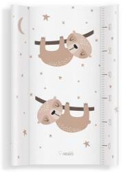 Klups Saltea de infasat pentru bebe 70x47, 5 cm cu intaritura Klups Sloths (00081979) Saltea de infasat