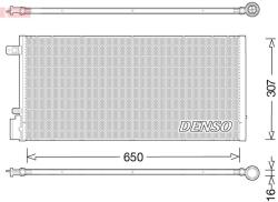 DENSO DCN15005 Condensator, climatizare