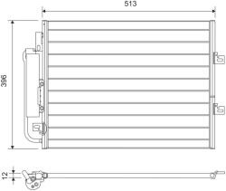 VALEO Condensator, Climatizare 814061 Renault Twingo Ii (814061)