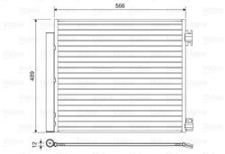 VALEO 822559 Condensator, climatizare