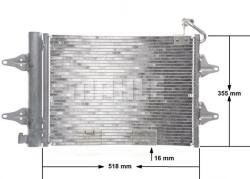 MAHLE AC359000S Condensator, climatizare