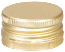  Capac din aluminiu auriu pentru damigeana 3L, filet 35/18 mm (2212997)
