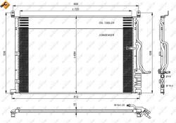 NRF Condensator, Climatizare 35923 Audi A8 D3