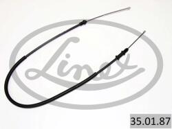 LINEX Cablu, Frana De Parcare Stanga 35.01. 87 Renault Kangoo (35.01.87)