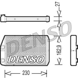 DENSO Schimbător de căldură, încălzire habitaclu DENSO DRR09034 (DRR09034) - automobilus