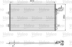 VALEO Condensator, Climatizare 814323 Volvo C30/C70 Ii/S40 Ii/V50 (814323)