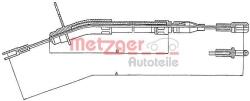 Metzger Autoteile Cablu, frana de parcare METZGER AUTOTEILE 10.935 (10.935)
