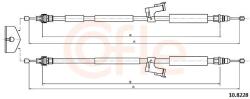 COFLE Cablu, frana de parcare COFLE 10.8228 (10.8228) - automobilus
