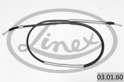 LINEX Cablu, frana de parcare LINEX 03.01. 60 (03.01.60)