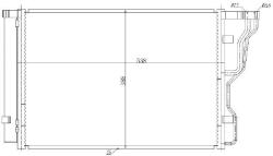 MTR Condensator, climatizare MTR 13054722 (13054722) - automobilus