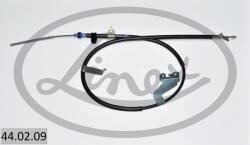 LINEX Cablu, Frana De Parcare Stanga 44.02. 09 Toyota Yaris (44.02.09)