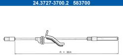 ATE Cablu, frana de parcare ATE 24.3727-3700.2 (24.3727-3700.2)