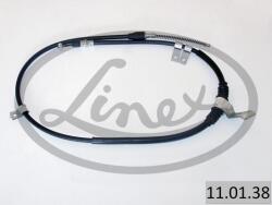 LINEX Cablu, Frana De Parcare Stanga 11.01. 38 Chevrolet Aveo / Kalos Daewoo Kalos (11.01.38)