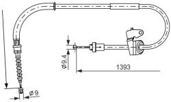 Bosch Cablu, frana de parcare BOSCH 1 987 482 227 (1 987 482 227)