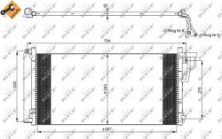 NRF Condensator, Climatizare 35962 Hyundai Grandeur/Sonata V/Sonata Vi