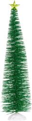 Magic home Bradut decorativ de Craciun cu steluta si efect stralucitor, 30 cm (8091565)