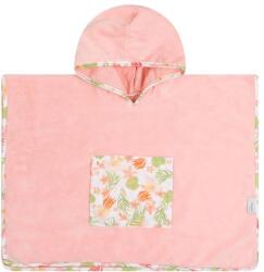 Klups Poncho de baie pentru copii Klups Junior Hawaii, cu gluga, 60x60 cm (00086207)