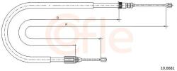 COFLE Cablu, frana de parcare COFLE 10.6681 (10.6681) - automobilus