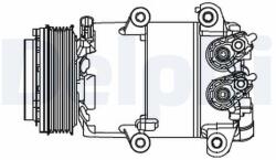 DELPHI Compresor, climatizare DELPHI CS20466 (CS20466) - automobilus