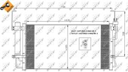 NRF Condensator, Climatizare 35429 Hyundai Santa Fé I