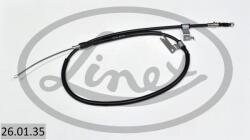 LINEX Cablu, frana de parcare LINEX 26.01. 35 (26.01.35)