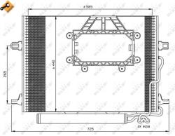 NRF Condensator, Climatizare 350211 Mercedes-Benz Cls/E-Class/E-Class T-Model