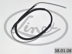 LINEX Cablu, frana de parcare LINEX 38.01. 08 (38.01.08)