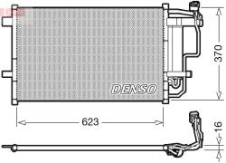 DENSO Condensator, climatizare DENSO DCN44007 (DCN44007)