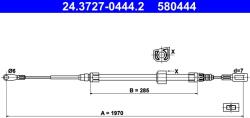 ATE Cablu, Frana De Parcare 24.3727-0444.2 Mercedes-Benz Sprinter 2-T/Sprinter 3-T