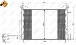 NRF Condensator, Climatizare 35787 Mini Mini (35787)