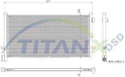 TITANX Condensator, climatizare TITANX CD129005 (CD129005)