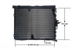 MAHLE Condensator, climatizare MAHLE BEHR AC 133 000S (AC 133 000S)