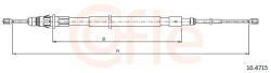 COFLE Cablu, frana de parcare COFLE 10.4715 (10.4715) - automobilus