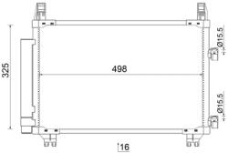 MAHLE Condensator, Climatizare Ac793000S Daihatsu Charade Viii Toyota Yaris (AC793000S)