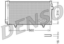 DENSO Condensator, climatizare DENSO DCN36003 (DCN36003)