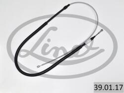 LINEX Cablu, frana de parcare LINEX 39.01. 17 (39.01.17) - automobilus