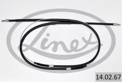 LINEX Cablu, Frana De Parcare Spate 14.02. 67 Citroën Jumper I Fiat Ducato (14.02.67)