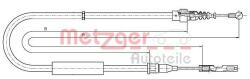 Metzger Autoteile Cablu, frana de parcare METZGER AUTOTEILE 10.7512 (10.7512)