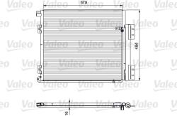 VALEO Condensator, Climatizare 815060 Man Foc/Tgl I/Tgl Ii/Tgm I/Tgm Ii