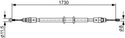 Bosch Cablu, Frana De Parcare 1987482549 Renault Master Iii