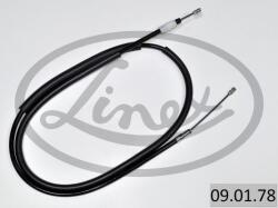 LINEX Cablu, frana de parcare LINEX 09.01. 78 (09.01.78) - automobilus