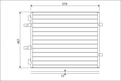 VALEO Condensator, Climatizare 814172 Opel Vivaro A Renault Trafic Ii (814172)