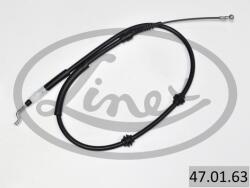 LINEX Cablu, Frana De Parcare Stanga 47.01. 63 Vw Multivan T5/Transporter T5