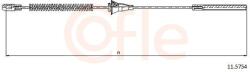 COFLE Cablu, frana de parcare COFLE 11.5754 (11.5754) - automobilus