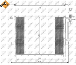 NRF Condensator, Climatizare 35589 Bmw 3/Z4