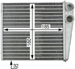 MAHLE Schimbator Caldura, Incalzire Habitaclu Ah208000S Audi A3/Q3/Tt Proton Wira (AH208000S)