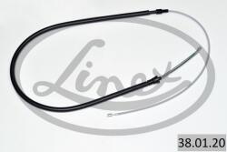 LINEX Cablu, frana de parcare LINEX 38.01. 20 (38.01.20) - automobilus